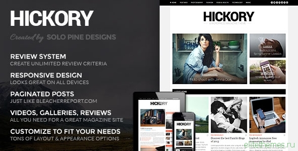 Hickory v2.0.5 - Themeforest WordPress Magazine Theme