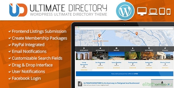 Ultimate Directory v2.1.0 - Responsive WordPress Theme