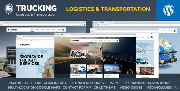 Trucking v1.1 - Transportation & Logistics WordPress
