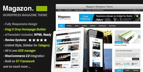 Magazon v3.0 - Advanced, Responsive WP Magazine Theme