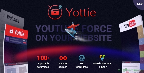 Yottie v1.3.0 - YouTube Channel WordPress Plugin
