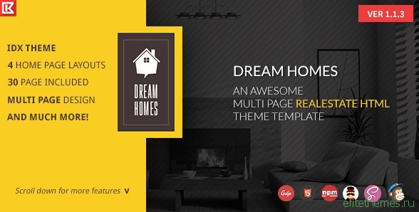 Dream Home - Multipage Realestate HTML Template