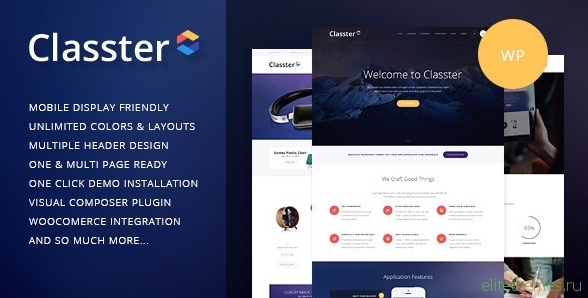 Classter v2.0 - Multi-Purpose WordPress Theme