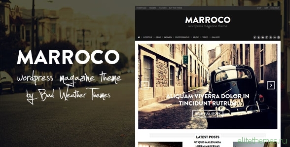 Marroco v1.5 - WordPress Magazine Theme