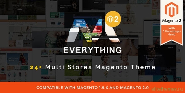 Everything Store Magento 2 & Magento 1.9 - Multipurpose