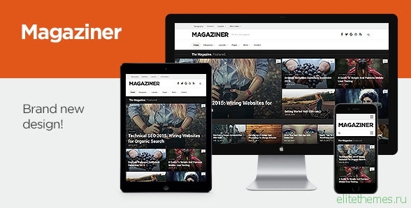 Magaziner - Responsive WordPress Magazine Theme