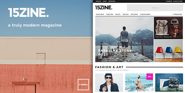 15Zine v2.2.3 - HD Magazine / Newspaper WordPress Theme