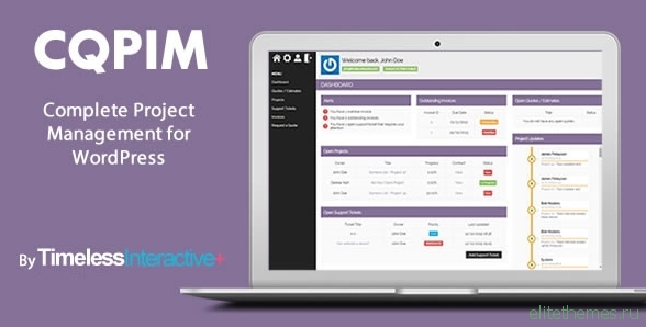 CQPIM WordPress Project Management Plugin v2.9.6