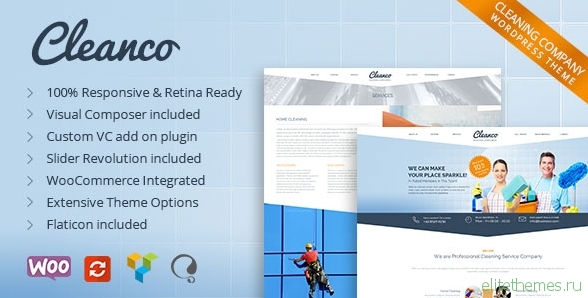 Cleanco v1.4.4 - Cleaning Company WordPress Theme