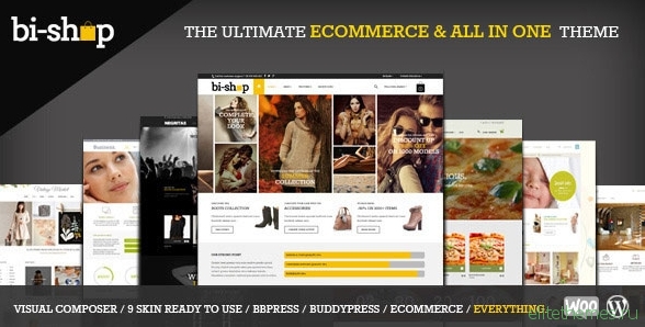 Bi-Shop v1.6.1 - All In One Ecommerce & Corporate theme
