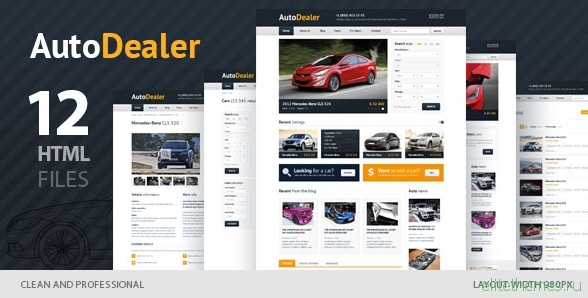 Auto Dealer - Car Dealer HTML Template