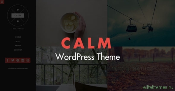 Calm v1.3 - Responsive WordPress Theme
