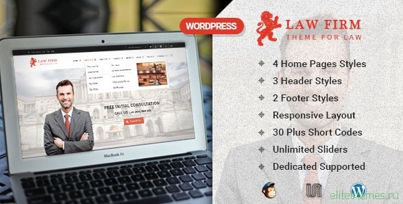 Law Firm v1.0.3 - WordPress Business Theme