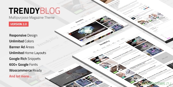 TrendyBlog v2.0 - Multipurpose Magazine Theme