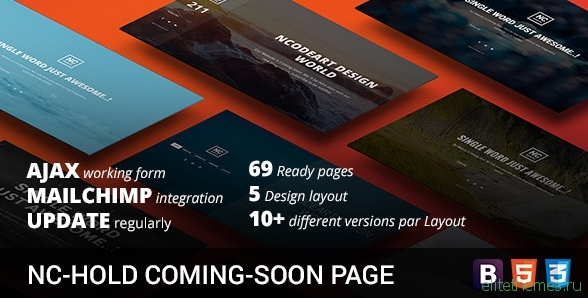 NC-Hold - Coming-Soon Page