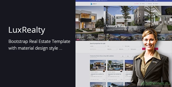 Lux Realty - Real Estate, Property Material Design
