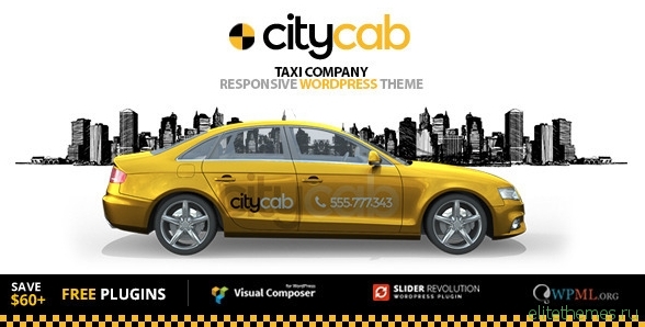 CityCab v2.0.3 - Taxi Company & Taxi Firm WordPress Theme
