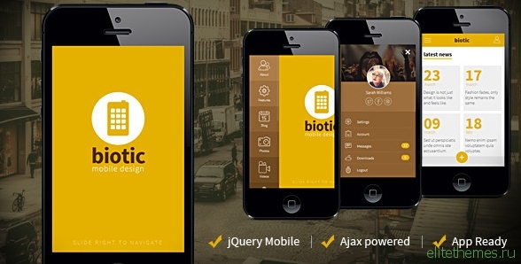 Biotic - Mobile and Tablet Creative Template