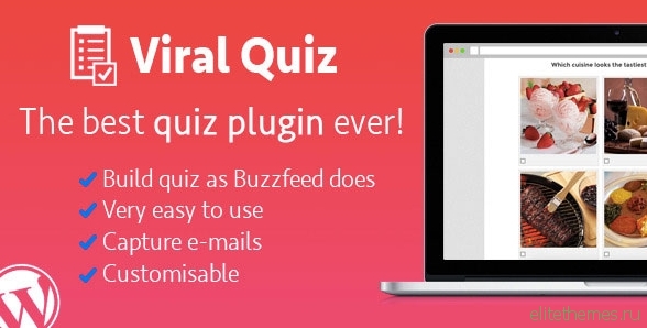 Wordpress Viral Quiz v2.04 – BuzzFeed Quiz Builder