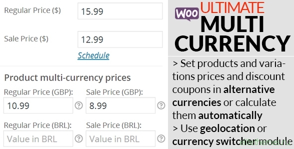 WooCommerce Ultimate Multi Currency Suite v1.7