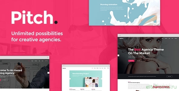 Pitch v1.6 - A Theme for Freelancers and Agencies