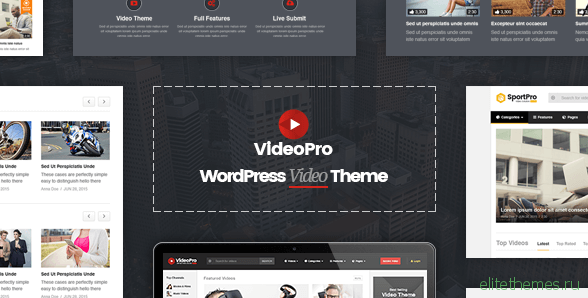 VideoPro v1.3 - Video WordPress Theme