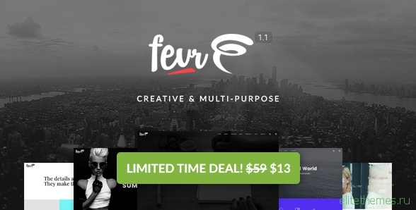 Fevr v1.1.1 - Creative MultiPurpose Theme