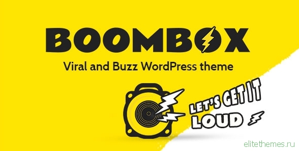 BoomBox v1.2.2 - Viral & Buzz WordPress Theme