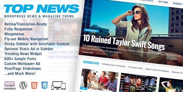 Top News v2.03 - WordPress News & Magazine Theme