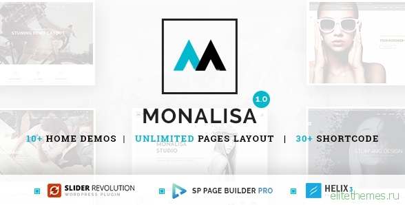 Monalisa - Responsive Multi-Purpose Joomla Theme