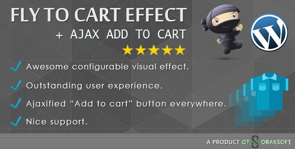 WooCommerce Fly to Cart Effect + Ajax add to cart v1.1.0