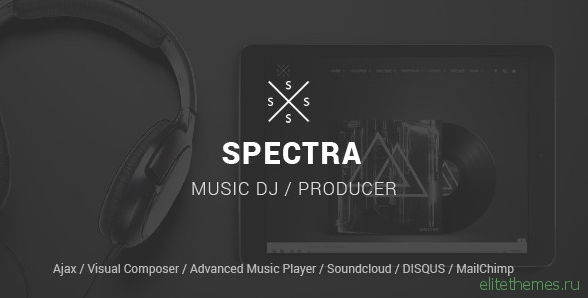 SPECTRA v1.5.4 - Responsive Music WordPress Theme