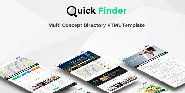 QuickFinder - Directory & Listings Template (Multi-Industry)