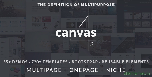 Canvas v4.2 - The Multi-Purpose HTML5 Template