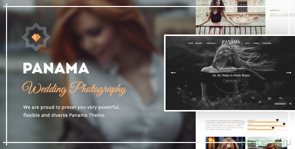 Panama v1.9.4 - Photography WordPress Theme
