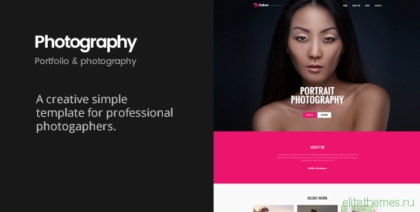 Deliver Photography | Portfolio & Photography HTML Template