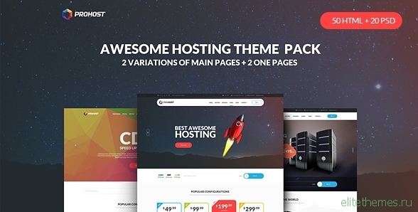 ProHost - Power Pack Hosting HTML Theme
