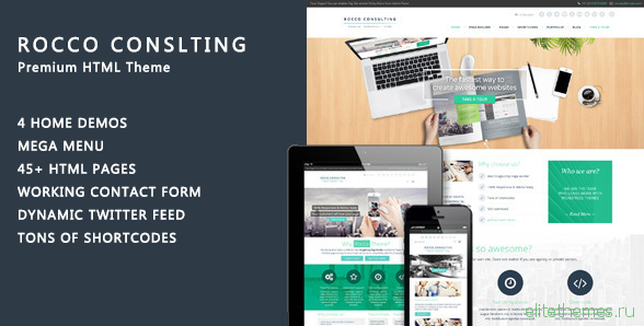 Rocco Flat HTML Template