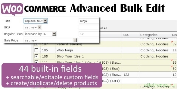 WooCommerce Advanced Bulk Edit v4.1.1