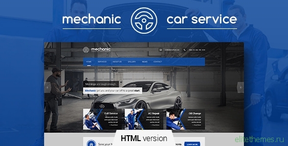 Mechanic v1.3 - Car Service & Repair Workshop Template