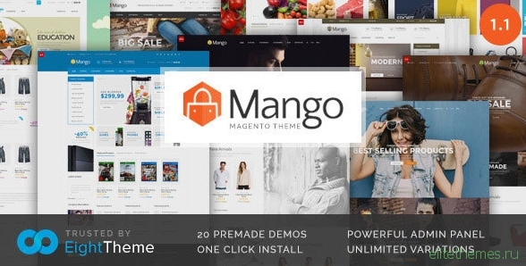 Mango v1.1.6 - Responsive Magento Theme