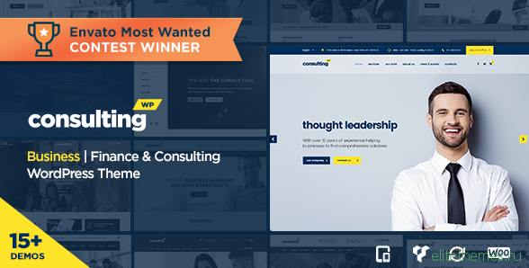 Consulting v3.5.3 - Business, Finance WordPress Theme