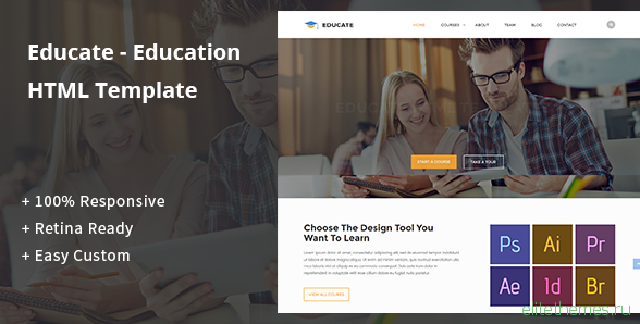 Educate - Education HTML Template