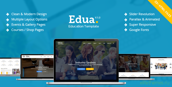 Edua - Educational HTML5 Template
