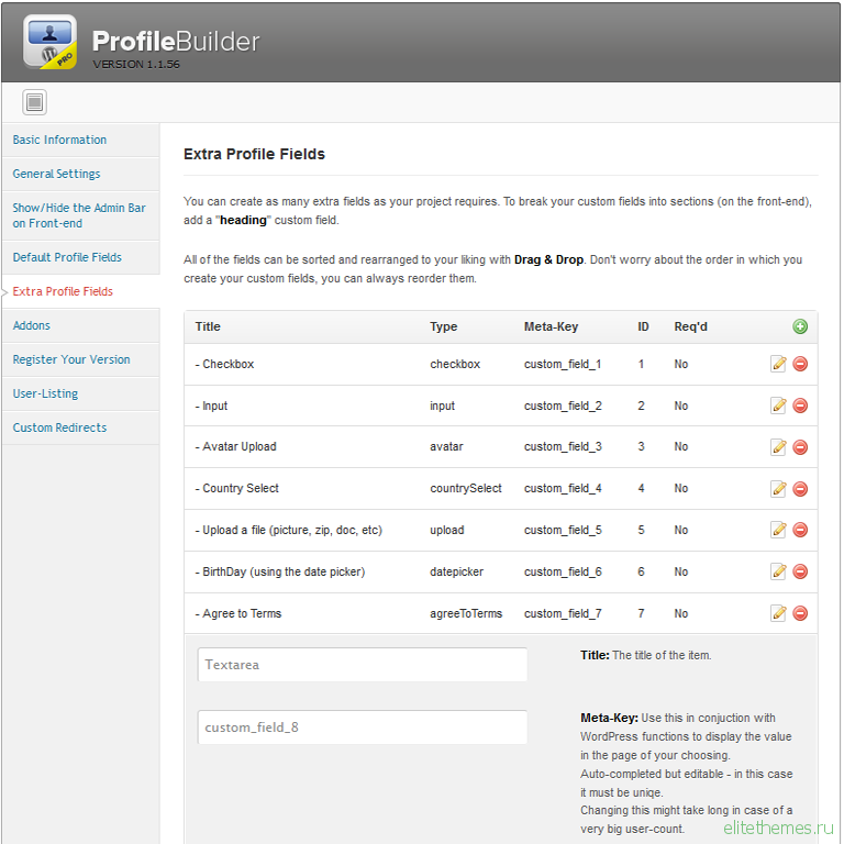 Profile Builder Pro WordPress Plugin v2.5.5