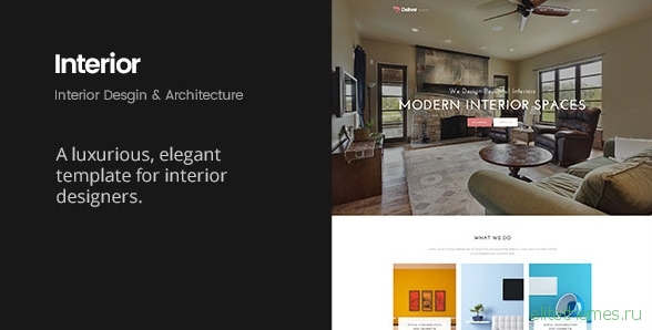 Deliver Interior | Interior Design & Architecture Template