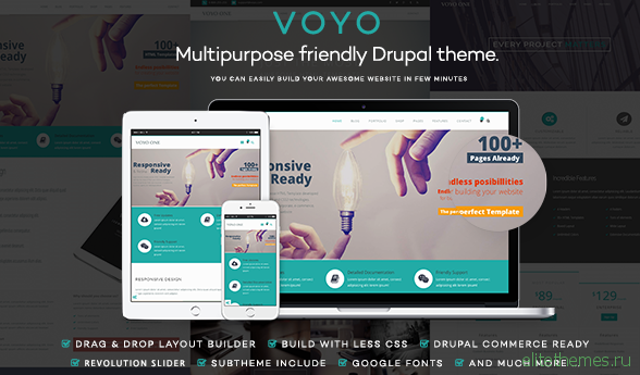 VOYO - Multi-Purpose eCommerce Drupal Theme