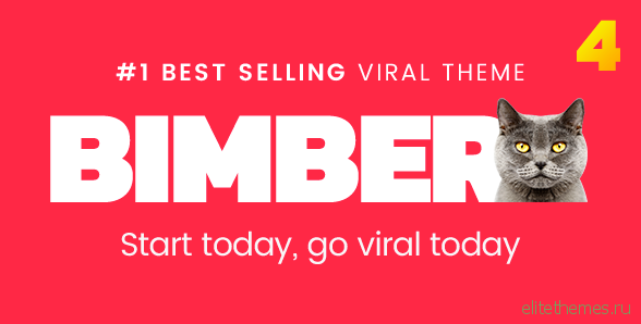 Bimber v4.0.2 - Viral Magazine WordPress Theme