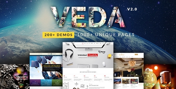VEDA v2.0 - Multi-Purpose Theme