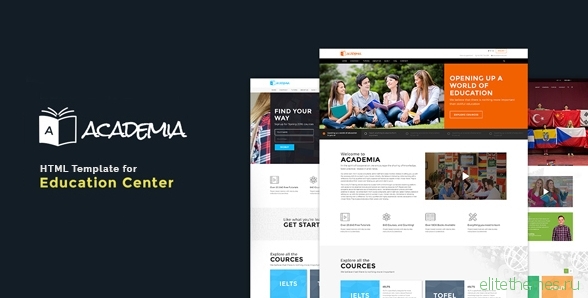 Academia - Education Bootstrap Template